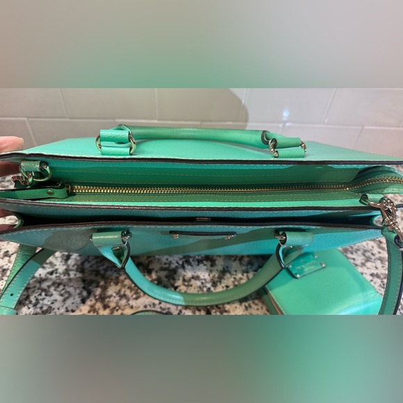 Kate Spade Aqua Satchel and Wallet - Picture 6 of 9